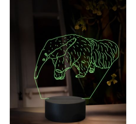 Beling 3D lampa, Mravčiar, 16 farebná, OR37