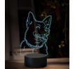 Beling 3D lampa, Novorbotský špic, 16 farebná, OR38