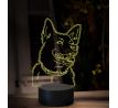 Beling 3D lampa, Novorbotský špic, 16 farebná, OR38