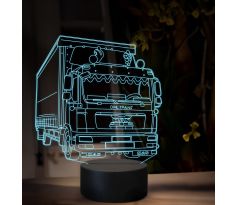 Beling 3D lampa, Man TGX02, 16 farebná, K47