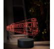 Beling 3D lampa, Motorový vozeň 850, 16 farebná, SXR55
