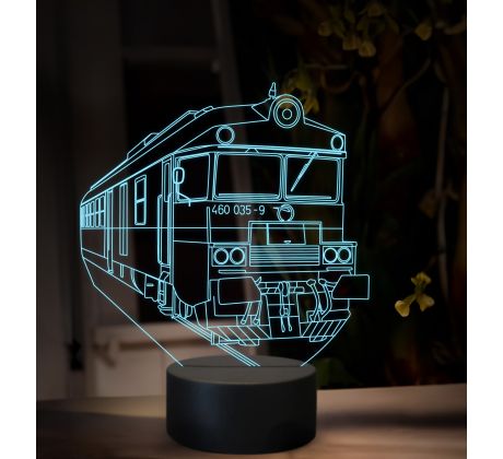 Beling 3D lampa, Pantograf 460, 16 farebná, SXR56