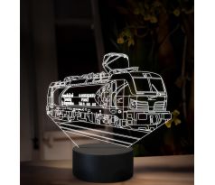 Beling 3D lampa, Siemens Vectron MS-383-202-9, 16 farebná, SXR58