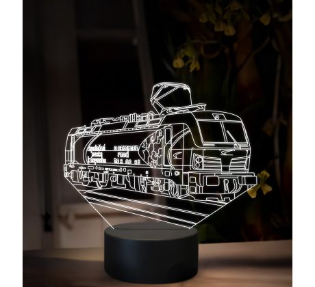Beling 3D lampa, Siemens Vectron MS-383-202-9, 16 farebná, SXR58