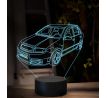 Beling 3D lampa, Škoda Fabia, 16 farebná, SA02