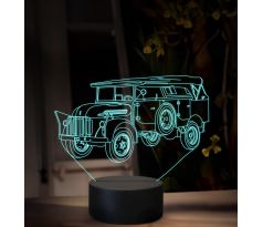 Beling 3D lampa, Steyr 1500, 16 farebná, Y06