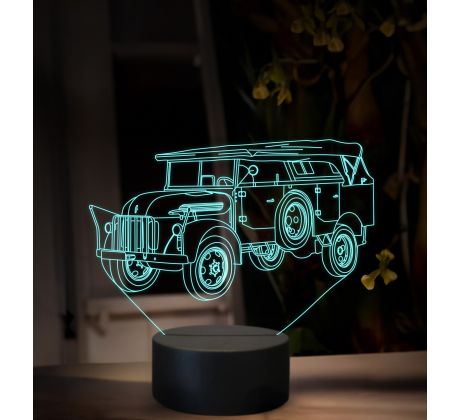 Beling 3D lampa, Steyr 1500, 16 farebná, Y06