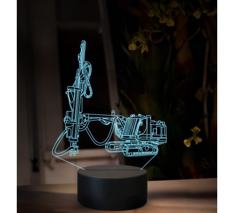 Beling 3D lampa, Tamrock ranger 700, 16 farebná, BA03