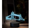 Beling 3D lampa,Tower Bridge London, 16 farebná SMSL5T8