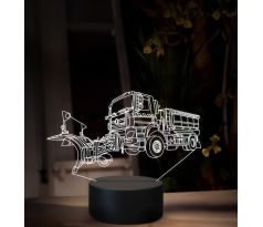 Beling 3D lampa, Snehový pluh, 16 farebná, K48
