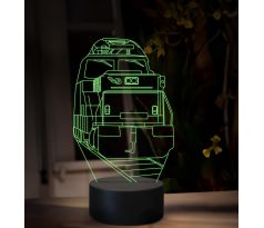 Beling 3D lampa, Vlak 210-019-6, 16 farebná, SXR59