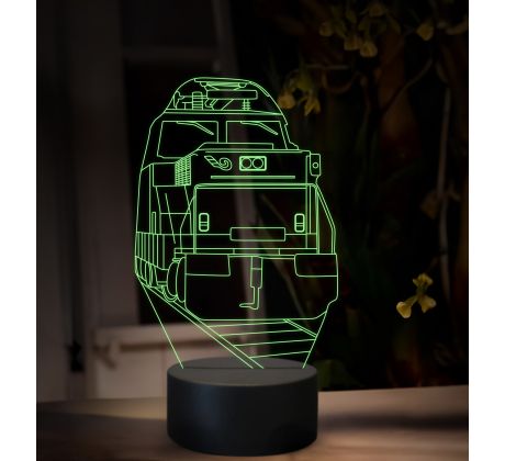 Beling 3D lampa, Vlak 210-019-6, 16 farebná, SXR59