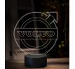 Beling 3D lampa, Znak Volvo, 16 farebná, K49
