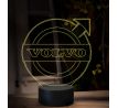 Beling 3D lampa, Znak Volvo, 16 farebná, K49