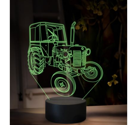 Beling 3D lampa, Zetor 25A s kabínou, 16 farebná, PPA054