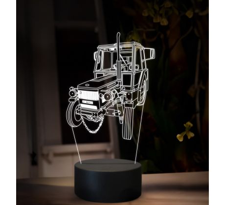 Beling 3D lampa, Traktor, 16 farebná, PPA056