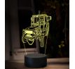 Beling 3D lampa, Traktor, 16 farebná, PPA056