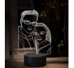 Beling, 3D lampa s fotkou, 16 farebná, VF06