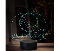 Beling, 3D lampa s fotkou, 16 farebná, VF13