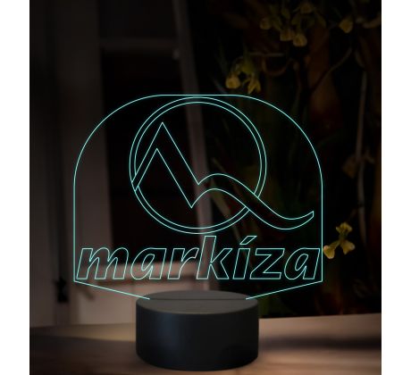 Beling, 3D lampa s fotkou, 16 farebná, VF13