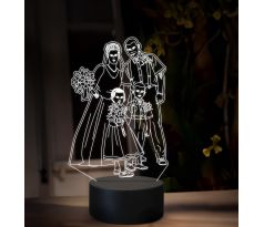 Beling, 3D lampa s fotkou, 16 farebná, VF15