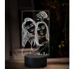 Beling, 3D lampa s fotkou, 16 farebná, VF16