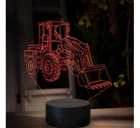 Beling 3D lampa, Unc 053, 16 farebná, BA15