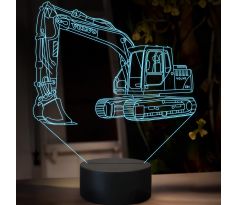 Beling 3D lampa, Volvo EC 140, 16 farebná, BA17