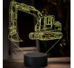 Beling 3D lampa, Volvo EC 140, 16 farebná, BA17