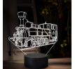 Beling 3D lampa, Parný rušeň 300.6 ''Kafemlejnek', 16 farebná, SXR60