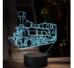 Beling 3D lampa, Parný rušeň 300.6 ''Kafemlejnek', 16 farebná, SXR60