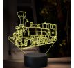 Beling 3D lampa, Parný rušeň 300.6 ''Kafemlejnek', 16 farebná, SXR60
