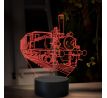 Beling 3D lampa, Parný rušeň 310.5 ''Kafemlejnek'', 16 farebná, SXR61