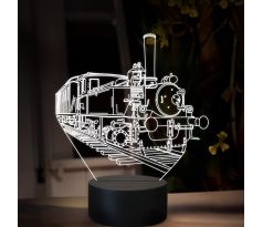 Beling 3D lampa, Parný rušeň 310.5 ''Kafemlejnek'', 16 farebná, SXR61
