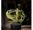 Beling 3D lampa, Parný rušeň 310.5 ''Kafemlejnek'', 16 farebná, SXR61