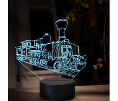Beling 3D lampa, Parný rušeň 324.3 ''Tri-áčko'', 16 farebná, SXR62