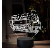 Beling 3D lampa, Parný rušeň 354.1, 16 farebná, SXR64