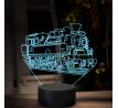 Beling 3D lampa, Parný rušeň 354.1, 16 farebná, SXR64