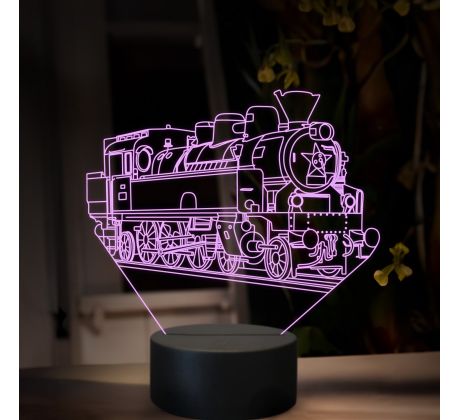 Beling 3D lampa, Parný rušeň 354.1, 16 farebná, SXR64