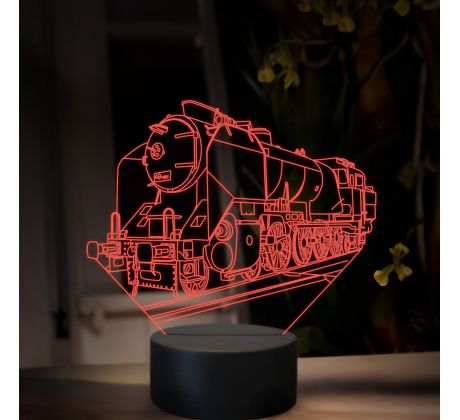 Beling 3D lampa, Parný rušeň 464.0, 16 farebná, SXR67