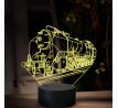 Beling 3D lampa, Parný rušeň 464.0, 16 farebná, SXR67