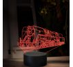Beling 3D lampa, Parný rušeň 475.1-Šlachtična, 16 farebná, SXR70