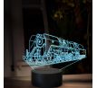 Beling 3D lampa, Parný rušeň 475.1-Šlachtična, 16 farebná, SXR70