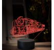 Beling 3D lampa, Parný rušeň 486.0-''Zelený Anton'', 16 farebná, SXR72