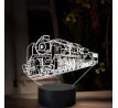 Beling 3D lampa, Parný rušeň 486.0-''Zelený Anton'', 16 farebná, SXR72