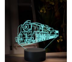 Beling 3D lampa, Parný rušeň 486.0-''Zelený Anton'', 16 farebná, SXR72