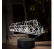 Beling 3D lampa, Parný rušeň 498.0-Albatros nulka, 16 farebná, SXR73