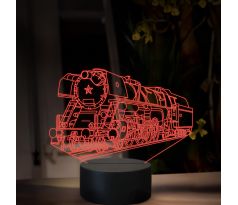 Beling 3D lampa, Parný rušeň 498.1-Albatros, 16 farebná, SXR74
