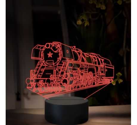 Beling 3D lampa, Parný rušeň 498.1-Albatros, 16 farebná, SXR74