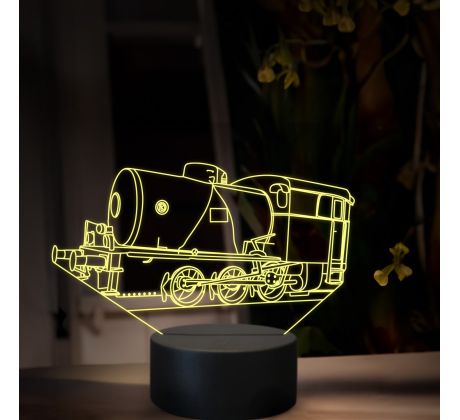 Beling 3D lampa, Parný rušeň CN40.2, 16 farebná, SXR77